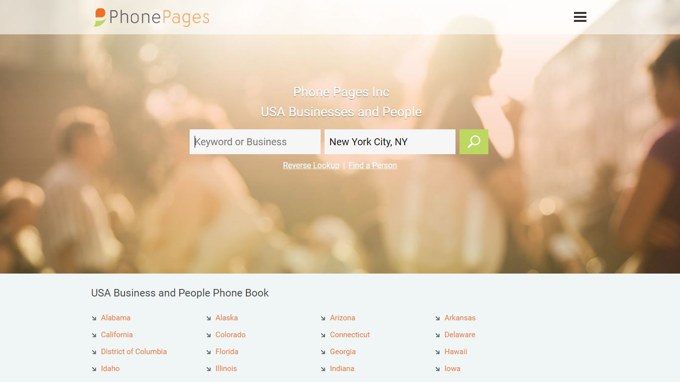 Phone Pages Inc Directory USA